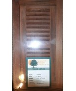 Horizon Forest Products Trimline Goncalo Alves Unfinished Wood Vent 4&quot; x... - £35.02 GBP