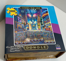 Dowdle Jigsaw Puzzle - Times Square - 1000 Pieces New &amp; Sealed New York - $11.74