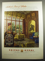 1955 Chivas Regal Scotch Ad - Scotland's prince of whiskies - $18.49