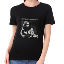 George Harrison Women&#39;s Black T-Shirt - £11.79 GBP