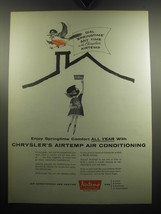 1957 Chrysler Airtemp Air Conditioning Ad - Dial Springtime any time - $18.49