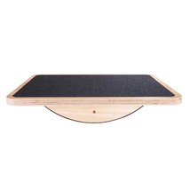 Professional Wooden Balance Board, Rocker Board, Wood Standing Desk Accessory, B - £51.79 GBP