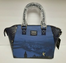 Loungefly Disney Parks Peter Pan Night Sky Satchel Bag Handbag w Strap NWT - £109.79 GBP
