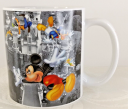 Disney Parks Flying Mickey,Goofy,Donald,Pluto Magic Kingdom New H5"1/4 Mug - $19.79