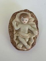 Vintage 1940 Baby Jesus In Manger  Figurine From France, Antique Christm... - $365.15 MXN