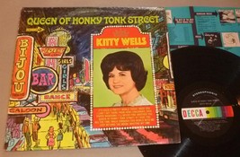 Kitty Wells LP Queen of Honky Tonk Street - Decca DL-74929 (1967) - $12.25