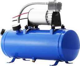 150PSI DC 12V Air Compressor with 6 Liter Tank 1.6 Gallon for Train Horn... - $172.94