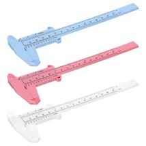 3Pcs Plastic Caliper Inch/Metric Mini Caliper Plastic Vernier 6 Inch150 mm  - $26.69 CAD
