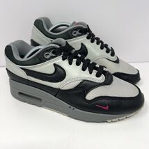 Nike Women’s Air Max 1 By You Retro Sneaker Shoe Sz 6 Black Grey FJ8893-... - $49.45