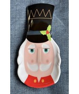 NUTCRACKER Christmas Melamine Kitchen Spoon Rest 8” New - $12.99