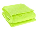 uxcell Flannel Fleece Blanket Twin Size - Soft Lightweight Plush Microfi... - £31.62 GBP
