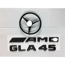 "GLA45+STAR+AMG" For Mercedes Gla Class X156 GLA45 Amg Trunk Star Badges Sticker - $26.17