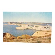 Gavin&#39;s Point Dam Nebraska &amp; South Dakota 1961 RPPC Postcard WOB - £6.89 GBP