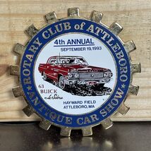 Rotary Club of Attleboro Antique Car Show 1993 4th annual 63 buick  - $28.37 CAD