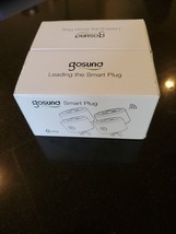 Gosuna WiFi Smart Plug 2-pack Alexa Google 2.4ghz - $16.95