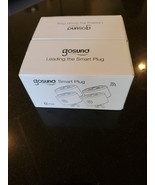 Gosuna WiFi Smart Plug 2-pack Alexa Google 2.4ghz - $23.78 CAD