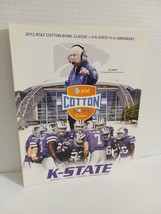 Kansas State 2012 cotton bowl program Vs Arkansas College Football - $10.39