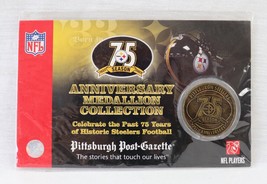 VINTAGE 2007 Pittsburgh Steelers 75th Anniversary Commemorative Medallion - $14.84