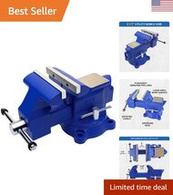 Yost Vises Combination Vise | 5.5 Inch Jaw Width Heavy-Duty Utility Pipe... - $137.19
