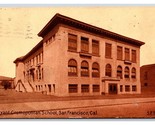 Bryant Cosmopolitan School San Francisco California CA 1915 Sepia DB Pos... - £27.65 GBP