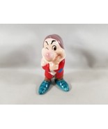 Vintage Walt Disney Productions Grumpy Figurine Snow White Dwarf Ceramic... - £11.00 GBP