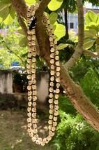 Goddess KALI Nar Mund Mala ROSARY Carved Skull 108+1 Prayer Beads 8mm si... - $21.43