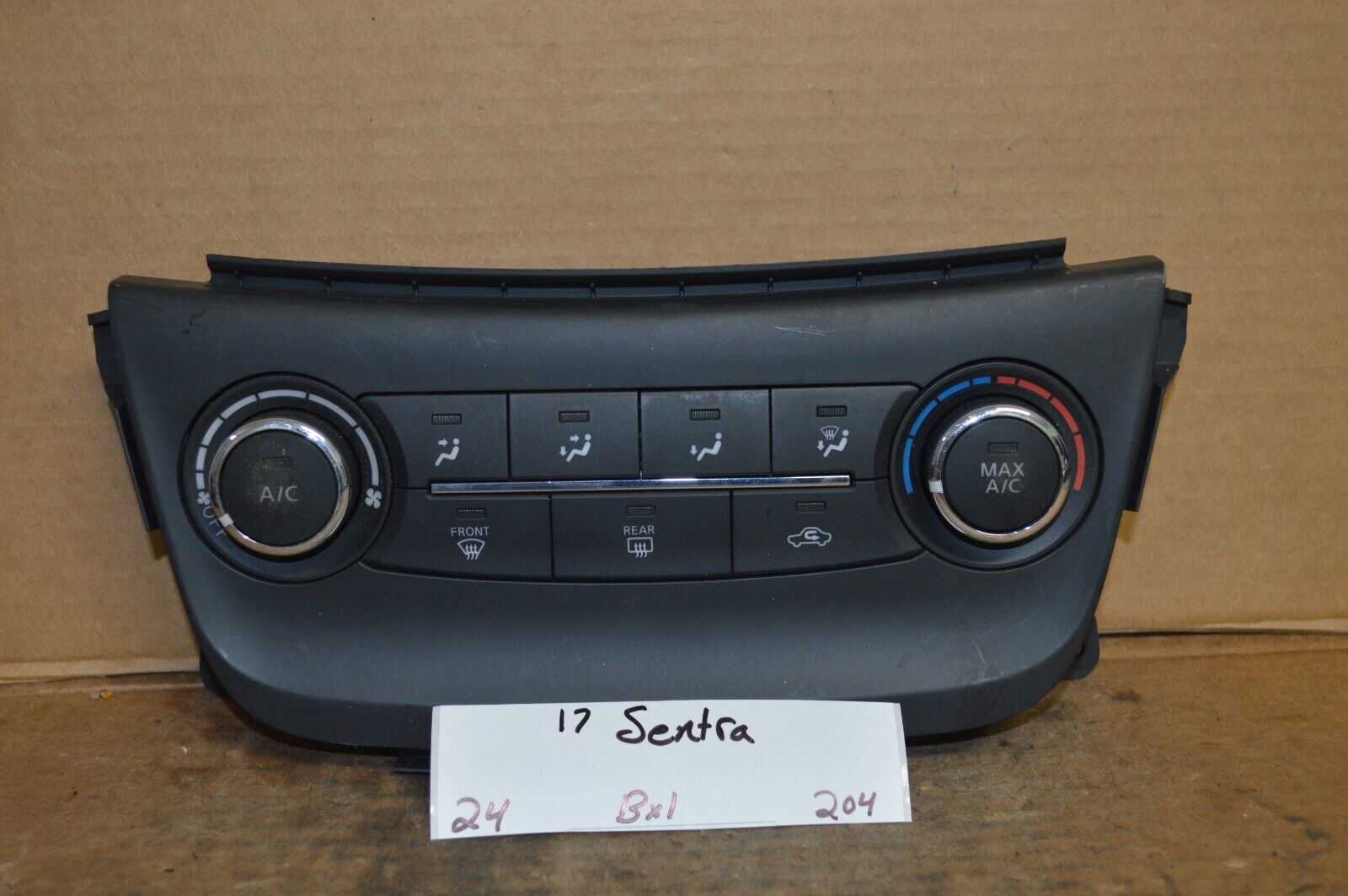 15-16 Nissan Sentra AC Temperature Climate Control 275004AT2A Unit Bx1 2... - $4.99