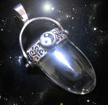 Haunted Yin Yang Necklace 12 Universal Laws Empowered Magick Highest Order - £230.83 GBP
