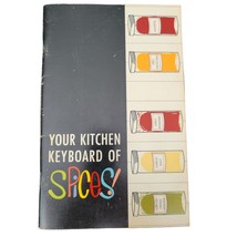 Vintage 1960 Cook Booklet Your Kitchen Keyboard Of Spices RT French Co. - $4.80
