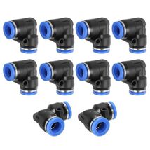 10 PCS, Push In Pneumatic Quick Connect Fittings, Equal Elbow 10mm OD, - $17.42