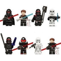 Star Wars The Inquisitor Cal Kestis Purge Trooper Stormtrooper 8pcs Minifigures - £13.98 GBP