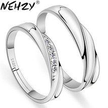 NEHZY 925 Sterling silver woman New Lady fashion opening wave of high-quality cr - £7.58 GBP