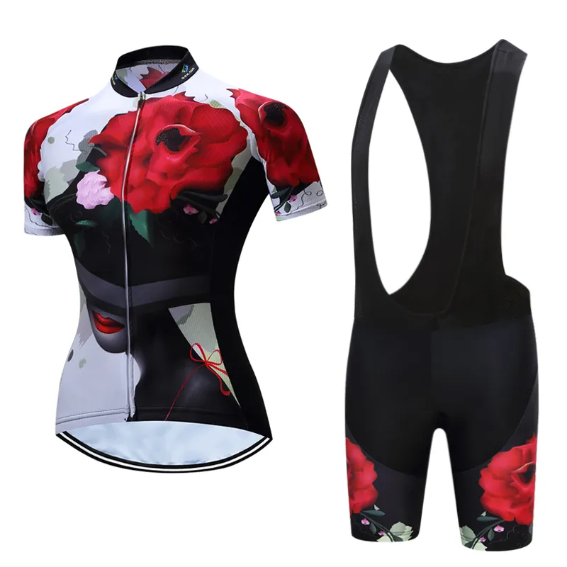New TELEYI Pro Women Cycling Set MTB Bike Clothing Women Racing Bicycle Clothes  - £65.95 GBP