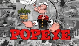 New Popeye Comic Design Checkbook Cover - £7.82 GBP