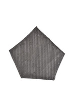 EMPORIO ARMANI Mens Pocket Square Printed Modern Grey Size 13&quot; X 13&quot; 00020 - $46.26