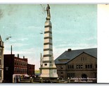 Soldiers and Sailors Monument New London Connecticut CT 1909 DB Postcard... - $2.92