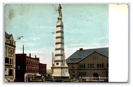 Soldiers and Sailors Monument New London Connecticut CT 1909 DB Postcard R15 - £2.28 GBP