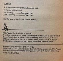 Vtg 1969 Alexandria Quartet By Lawrence Durrell Pocket Books Pulp Paperback Set - £199.37 GBP