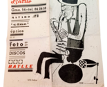 1940s Battle Foto Cine Records Litografia Arte Borsa Spesa Mataró Barcelona - $39.79