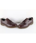 Vintage Dr Martens Mens 10 Alligator Leather Oxford Platform Shoes Oxblo... - $3,468.98 MXN