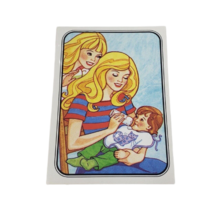 VINTAGE 1983 MATTEL FIGURINE PANINI BARBIE ALBUM STICKER NOS NEW OLD STO... - $4.75