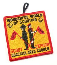 Vtg Wonderful World 1978 Ouachita Scouting Expo Boy Scouts of America BS... - $6.90