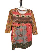 Jelly the Pug Tribal Collection Dress Size 5 Long Sleeves - £11.85 GBP