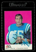 Vintage Football Card 1969 Topps Football JERRY HILL Baltimore Colts #94 - £3.95 GBP