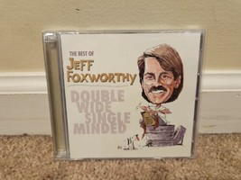 The Best of Jeff Foxworthy: Double Wide, Single Minded by Jeff Foxworthy CD/DVD - £5.23 GBP