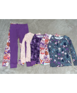 Lot of 4 Carter&#39;s Girl&#39;s Pajama Tops and 2 Pajama Pants Size 4/4A - $443.44 MXN