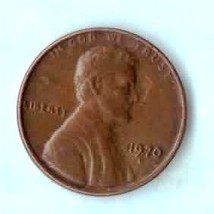 1970 D Lincoln Memorial Penny - Circulated - £2.05 GBP