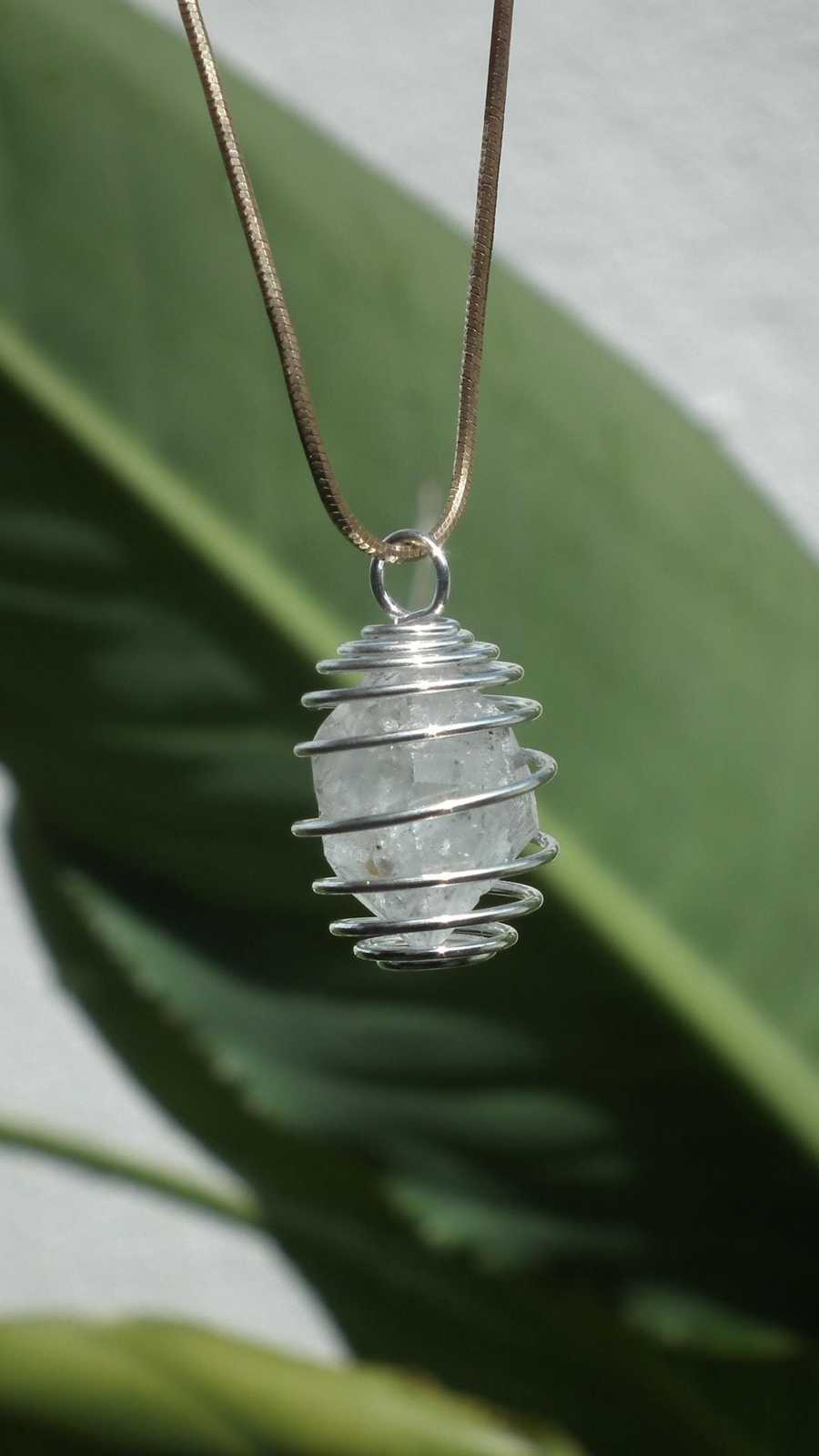 herkimer diamond necklace - $17.12+