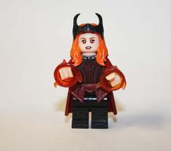 Building Toy Scarlet Witch black crown Multiverse of Madness Minifigure US - £5.12 GBP