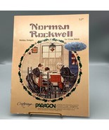 Vintage Cross Stitch Patterns, Norman Rockwell Holiday Designs, 1984 Paragon Nee
